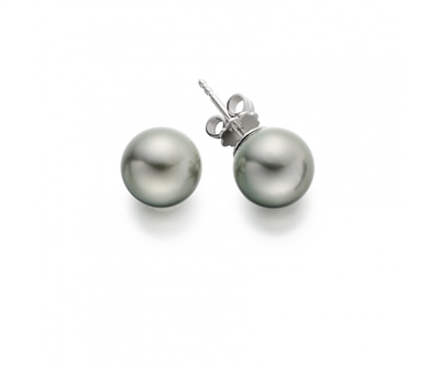 Grey Pearl Studs