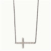 N0050 - Sideways Cross Nexklace