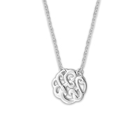 N0129-18 : 'E' Monogram Necklace